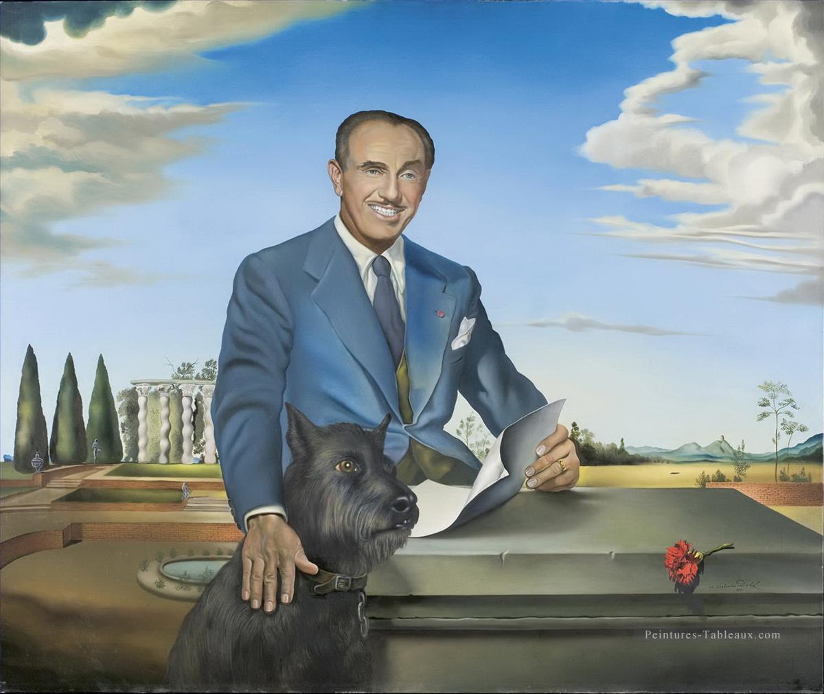 Portrait du Colonel Jack Warner Salvador Dali Peintures à l'huile